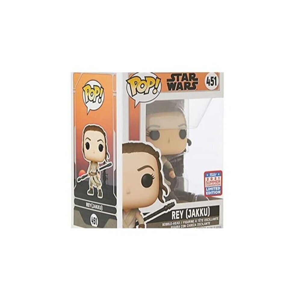 Funko Pop! Star Wars – Rey (Jakku) #451 – 2021 Summer Convention Exclusive – NIB